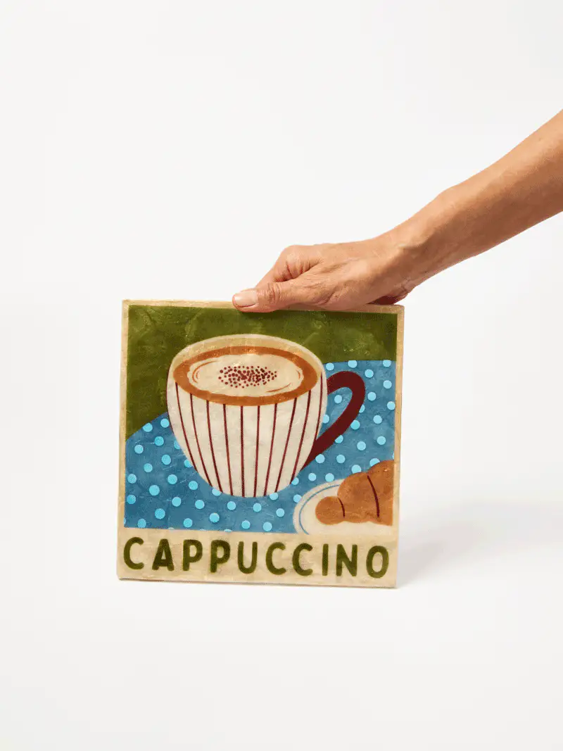 BARISTA WALL ART CAPPUCCINO - Image 2