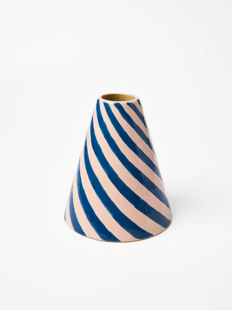JESTER VASE BLUEBERRY SWIRL - Image 4
