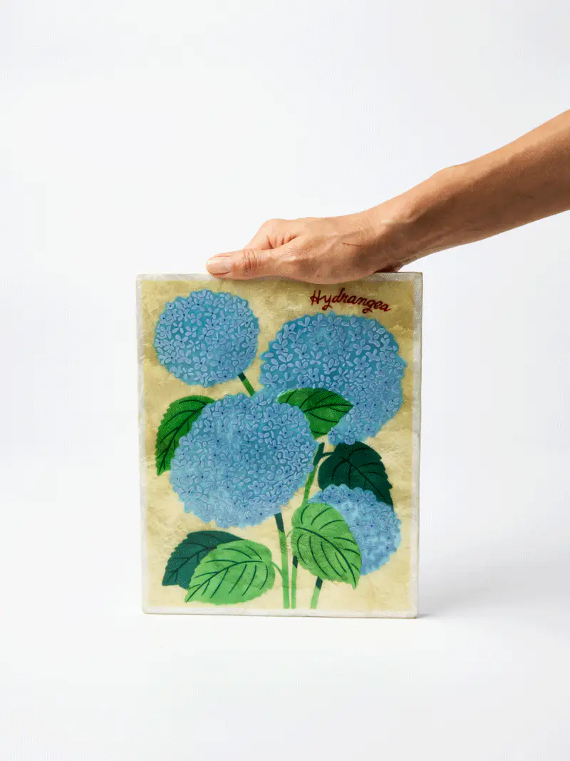 MARKET WALL ART HYDRANGEA - Image 2