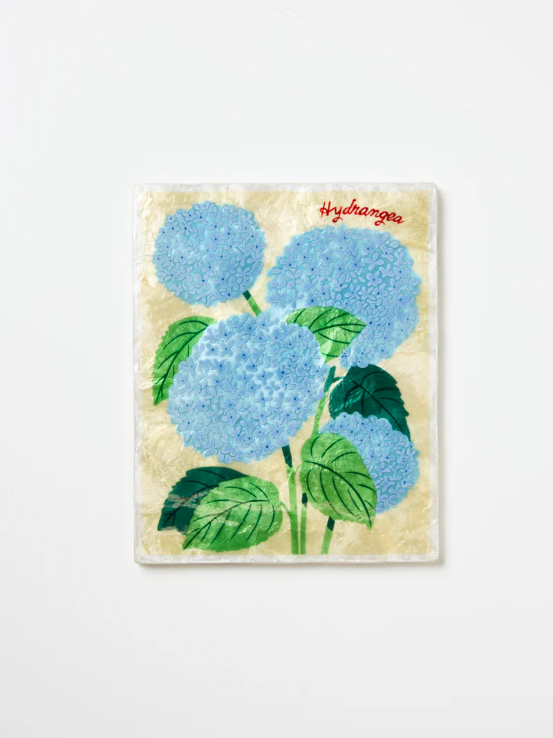 MARKET WALL ART HYDRANGEA - Image 3