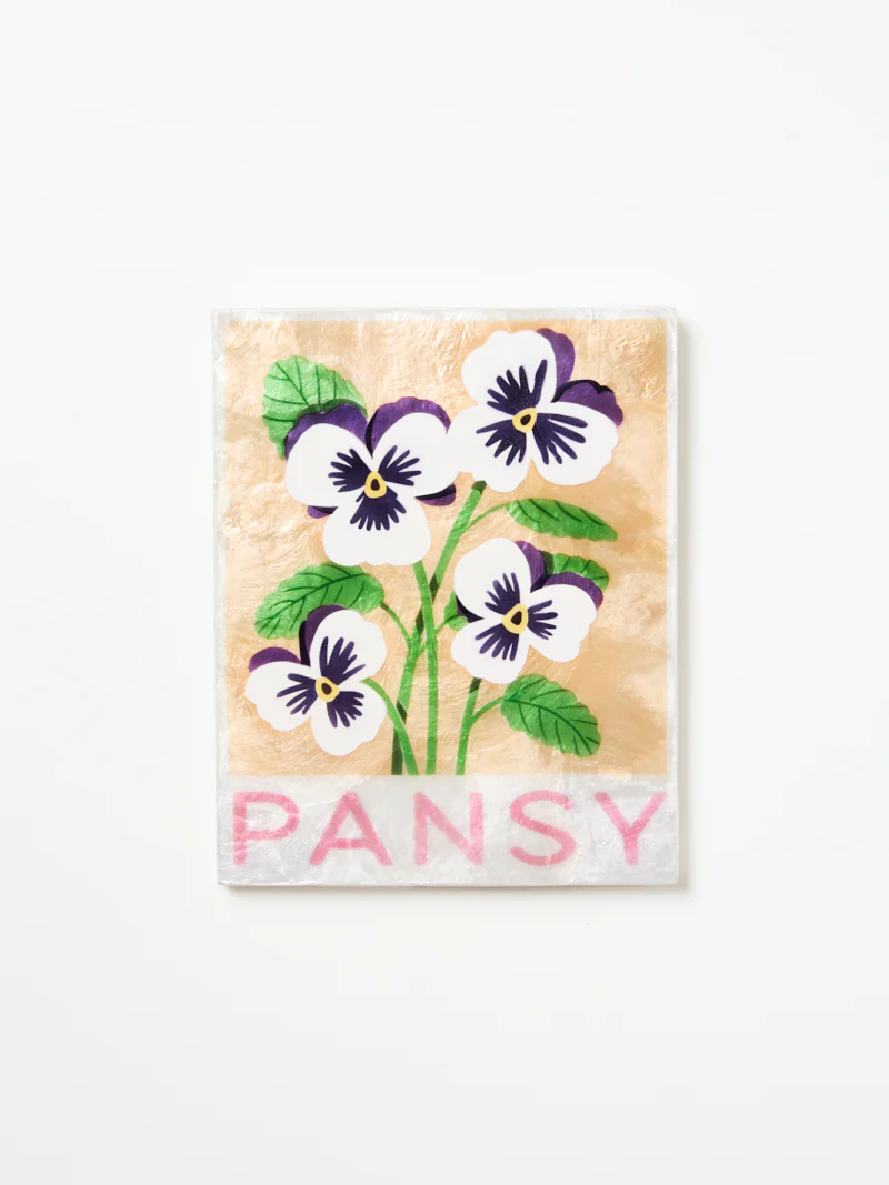 MARKET WALL ART PANSY - Image 2