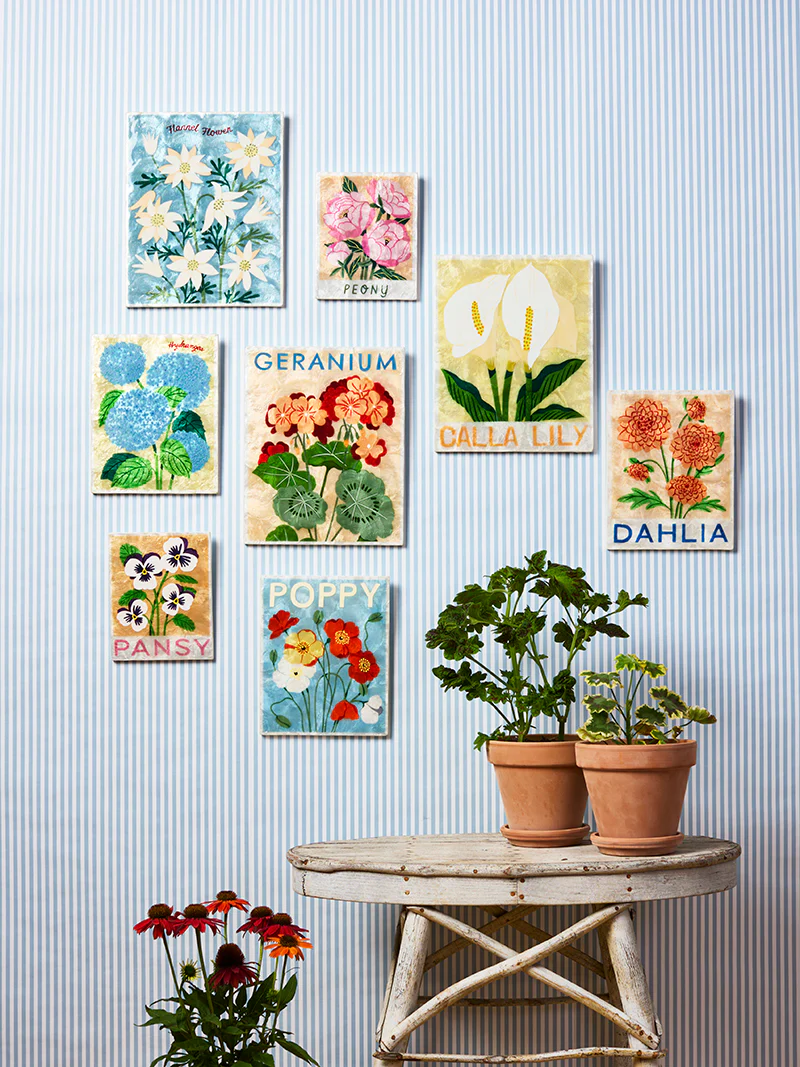 MARKET WALL ART PANSY - Image 4
