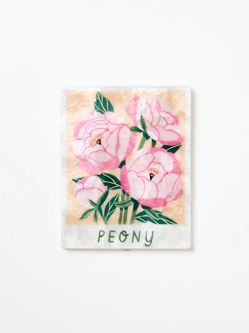 MARKET WALL ART PEONY - Image 3