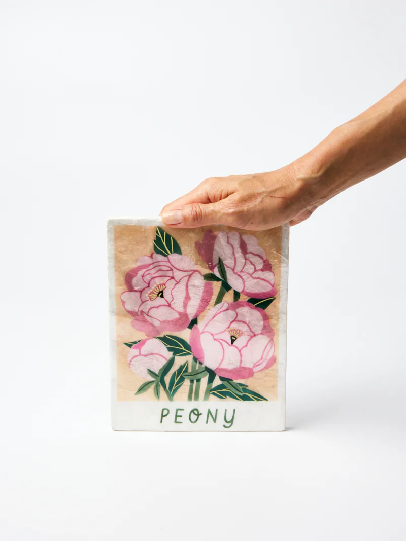 MARKET WALL ART PEONY - Image 5