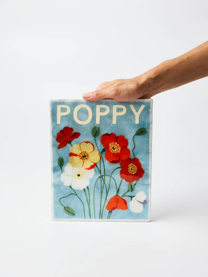MARKET WALL ART POPPY - Image 4