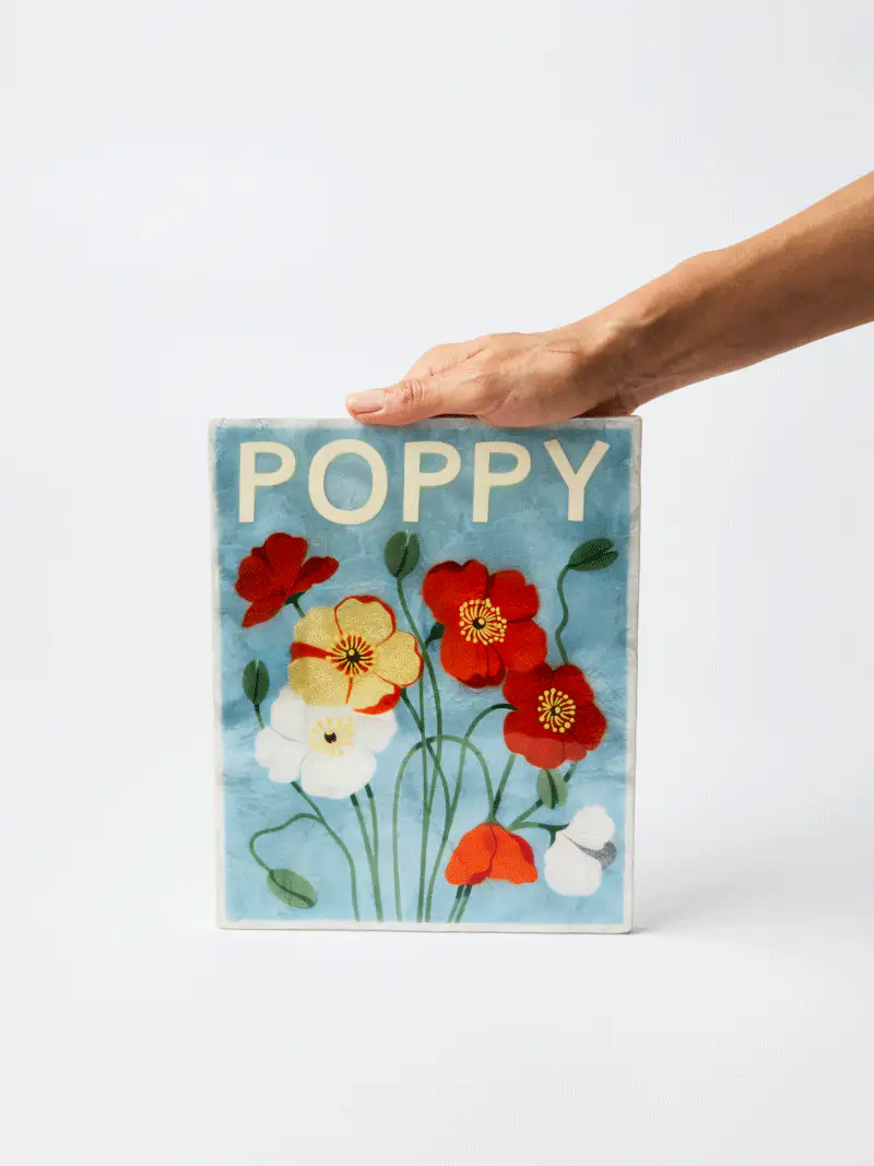 MARKET WALL ART POPPY - Image 5