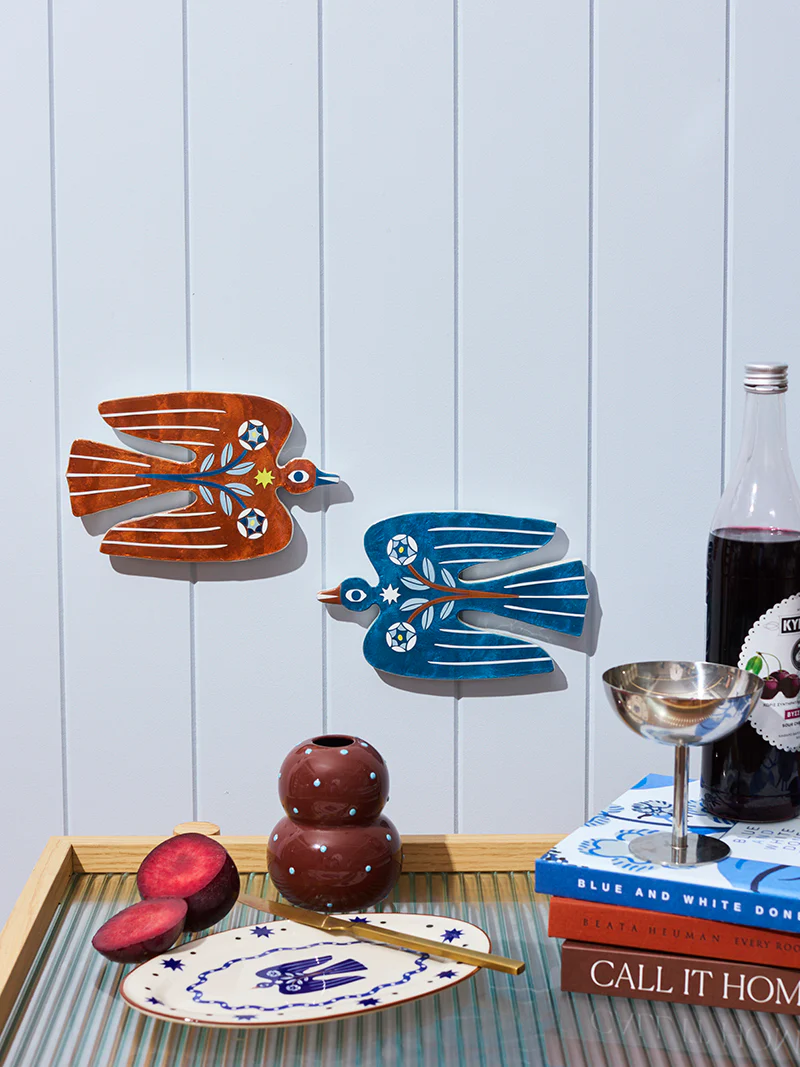 PALOMA WALL ART BLUE BIRD - Image 2
